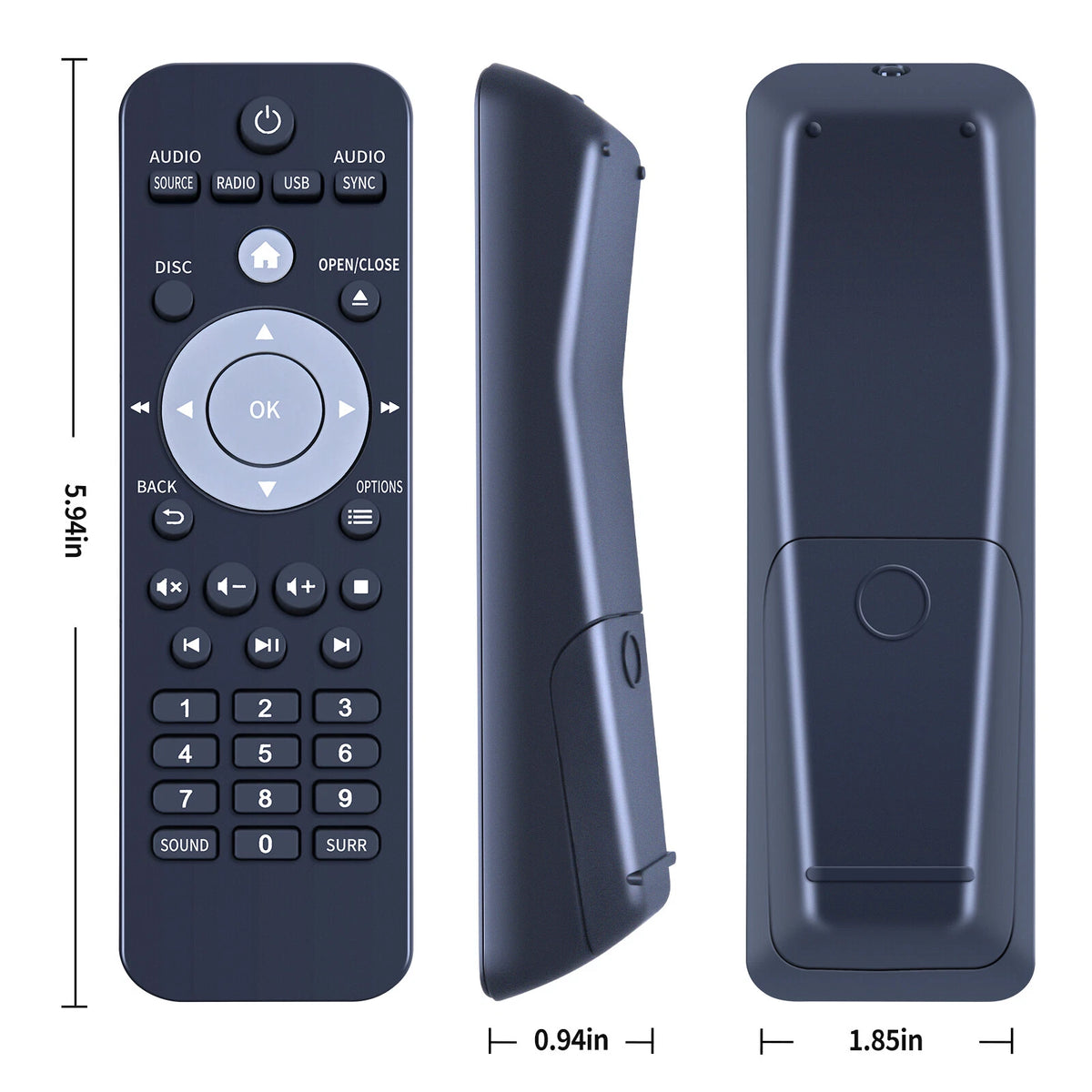 RC-2802 996510062717 Remote Control For Philips HTD3514/F7 HTD3570/12 HTD3540