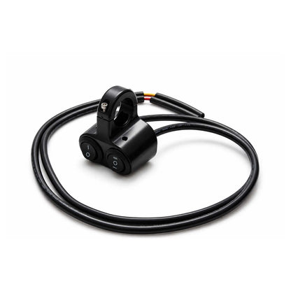Motorcycle Handlebar 7/8" Dual Button On Off Switch For Fog Spot Dirt Bike