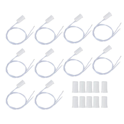 10 x RC-33 NC Wired Door Contact Sensor Alarm Magnet Reed Switch 100V