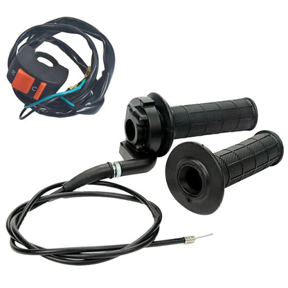 Throttle Control Cable Kit With Kill Switch For Baja MB200 200cc 6.5hp ATV Quad