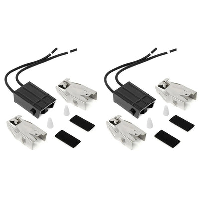 Electric Range Burner Receptacle 330031 2X Kit for Whirlpool KitchenAid WP330031