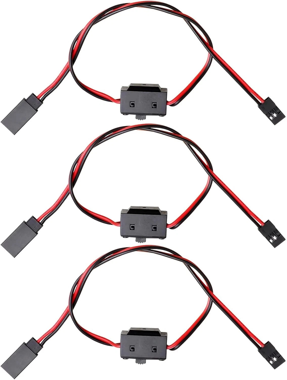HobbyPark RC On Off Switch JR Futaba Style 2 Way Power for Cars Trucks...