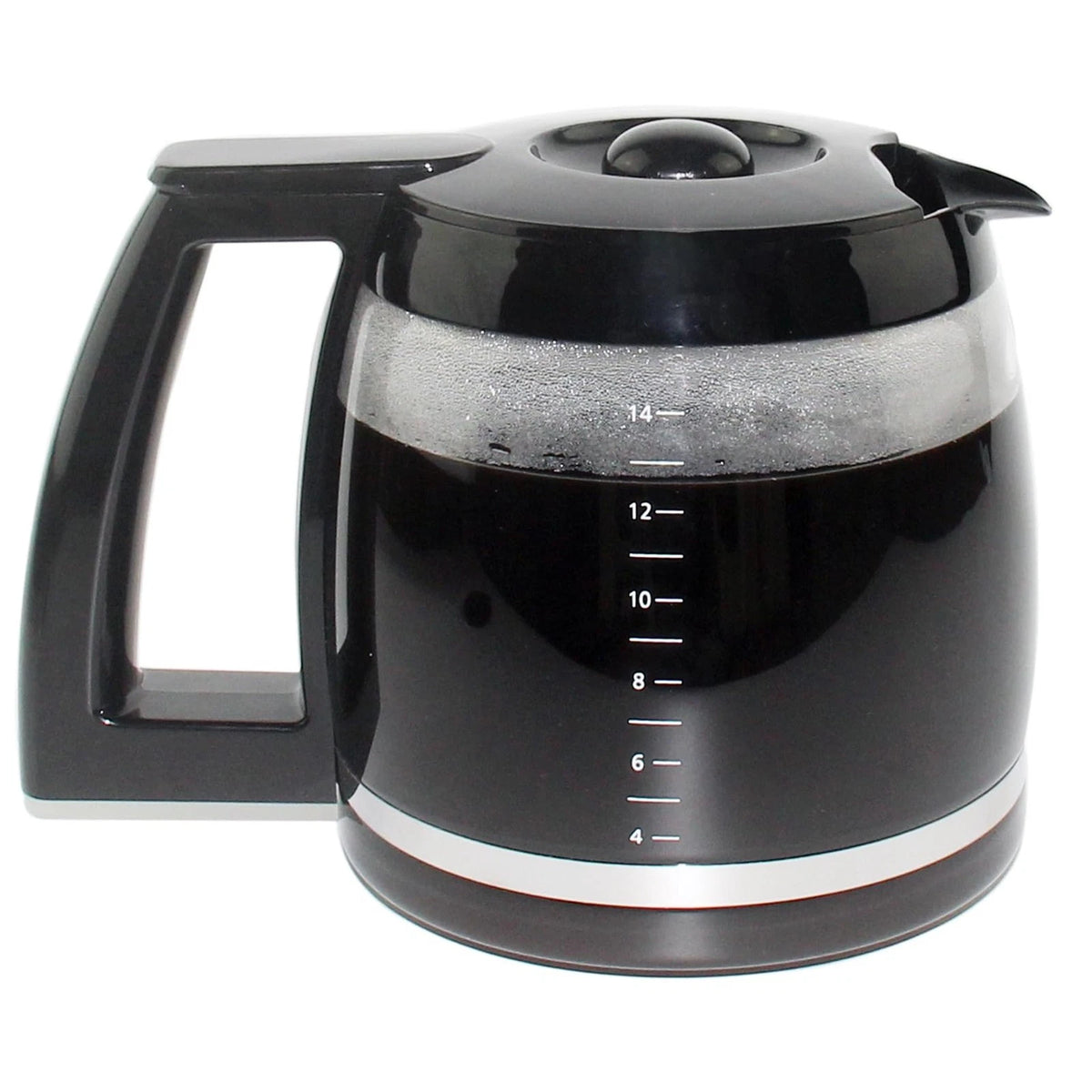 14-Cup Replacement Carafe Compatible with 14-CUP Coffee Carafe, Black