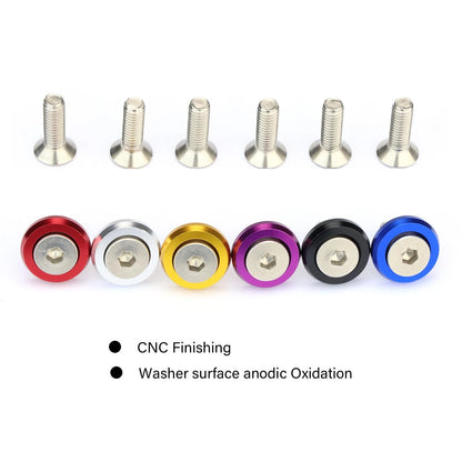 20 pcs CNC Finishing Countersunk Washer,M6x20mm 304 19 millimeters, Silvery