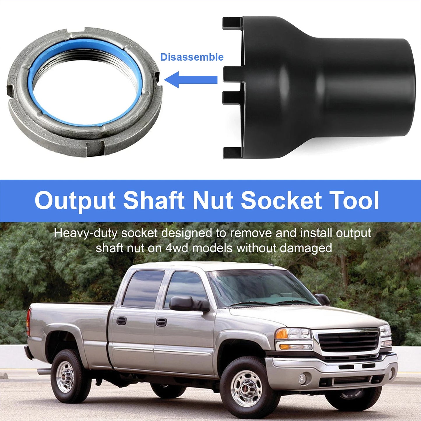 Output Shaft Nut Wrench Tool For Allison 1000/2000/2400