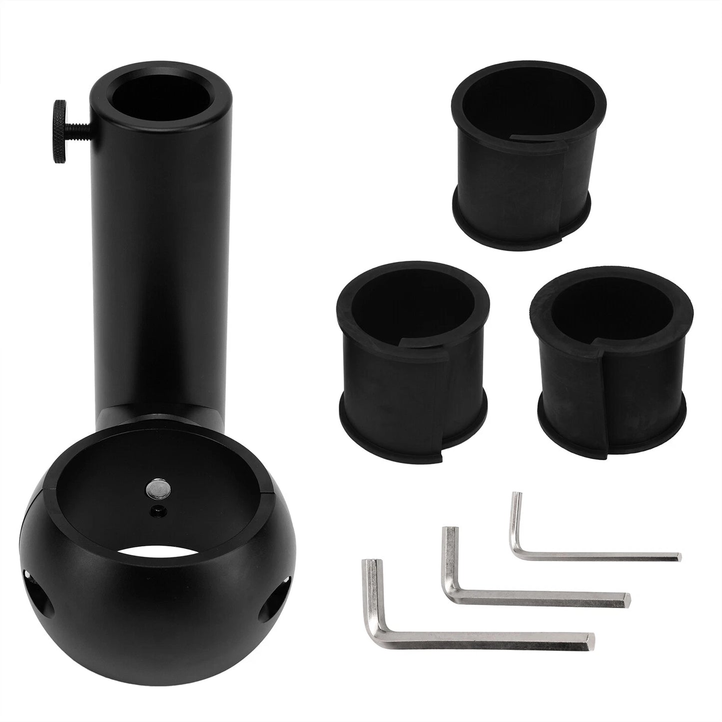 Wakeboard Tower Flag Holder Kit without Drilling 360 Degree Adjustable Black