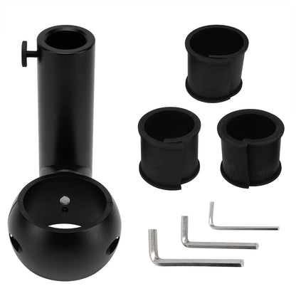 Wakeboard Tower Flag Holder Kit without Drilling 360 Degree Adjustable Black