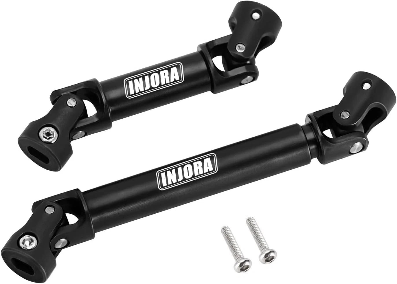 INJORA Hardened Steel Drive Shafts for 1/18 RC Crawler TRX4M High Trail K10...