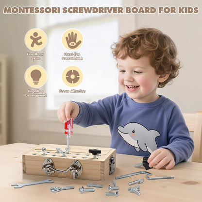 Vanplay Busy Board Toys for 3 4 5 Year Olds Boy Birthday Gifts, Montessori...