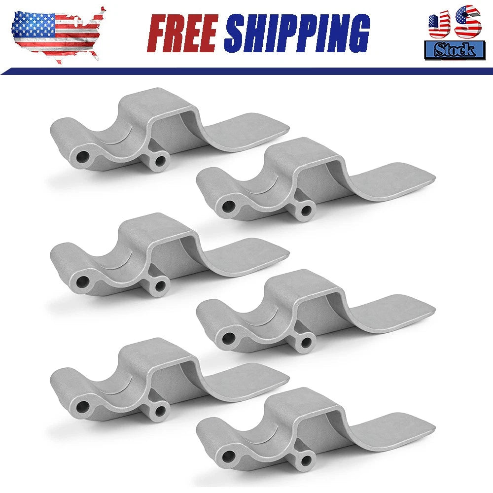 6PCS Easy-Off Aluminum Tarp Stop Upright, Direct Replacement For Shurco 1705775
