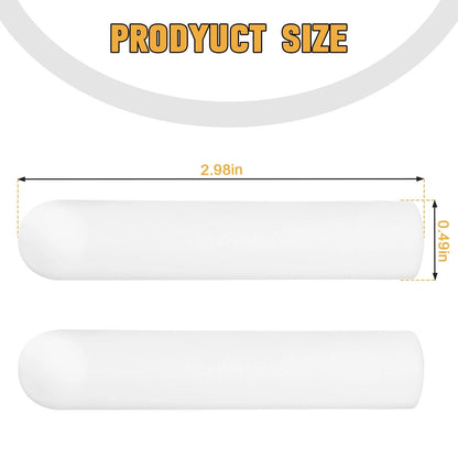 Thermocouple Ceramic Protection Cover Replacement for 2 3/16" long, White