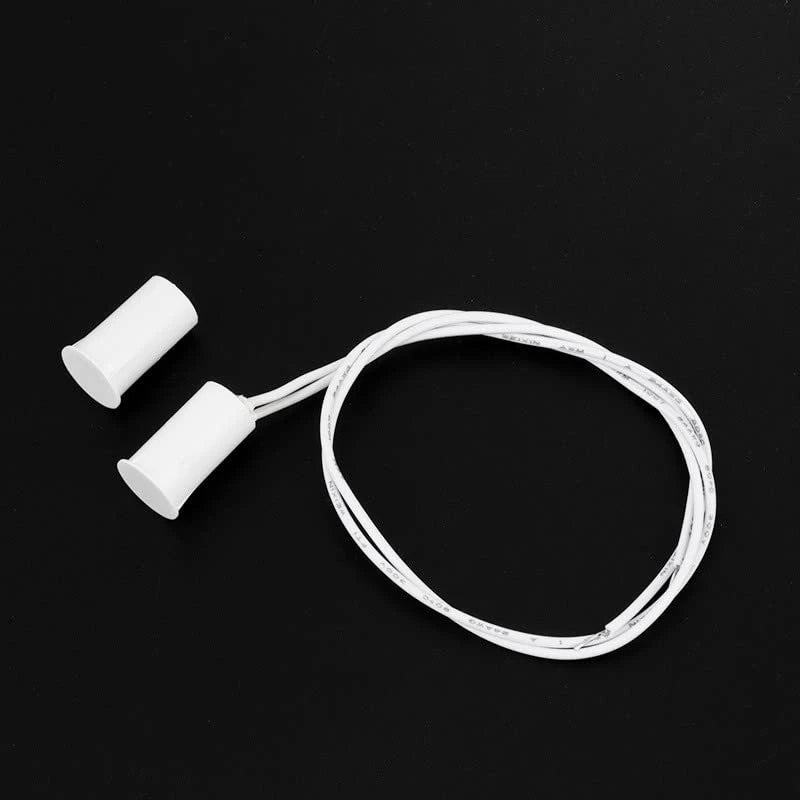 Magnetic Door Switch RC-33 NC Recessed Wired Security Window White,White-