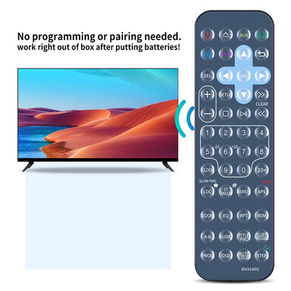 Replacement Remote Control For FURRION DV3100S Entertainment System