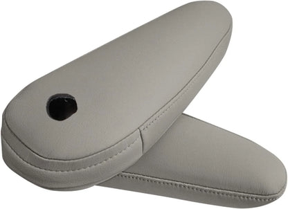 AUTOKAY 2Pcs Gray Leather Seat Armrest Cover Fit for Lexus RX300 RX330 RX350...