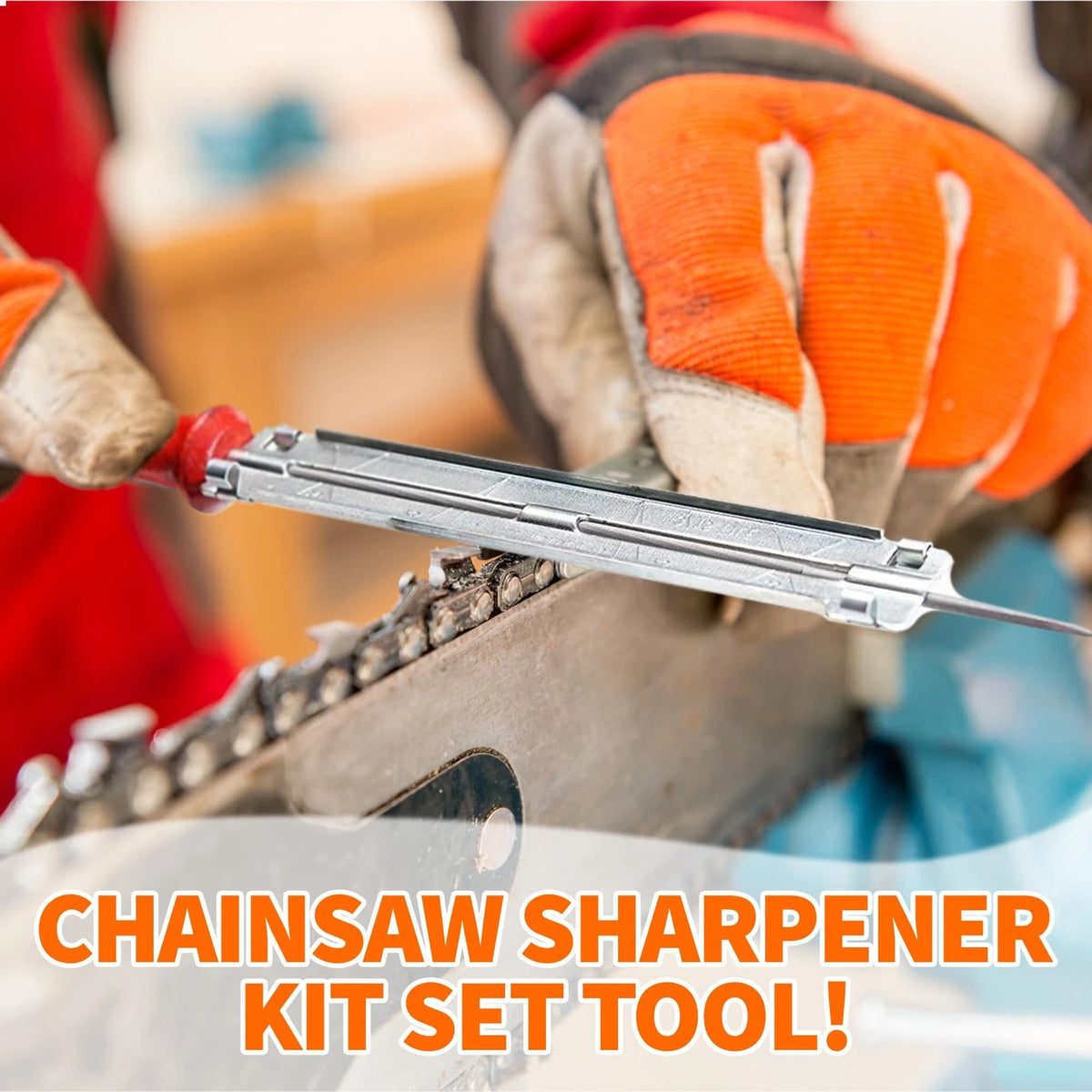 MeasuPro Chainsaw Sharpening Kit with Handy Storage Bag 20-Piece Sharpening...