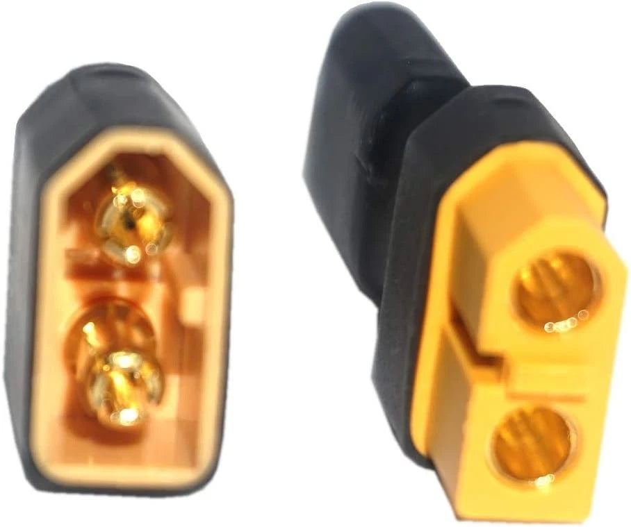 2Pair ShareGoo RC XT30 to XT60 Plug Female Male Adapter Connector for Black