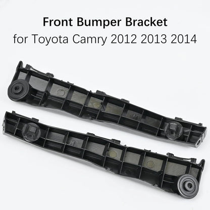 52536-06120 Front Bumper Bracket Set Driver Passenger For Toyota Camry 2012-2014