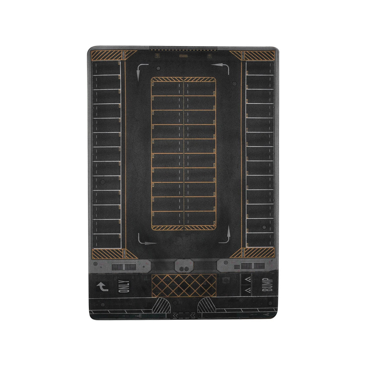 1/64 Scale Parking Lot Diorama Car Park Mouse Pad For Hot Wheels Diecast Models