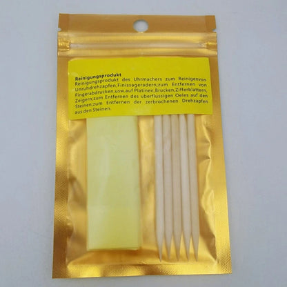 Watch Movement Cleaning Clay Rubber Cleaner+Stick Watch Repair Tool Accessories