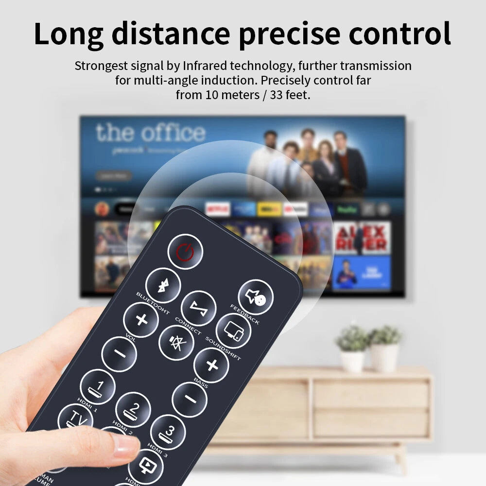 Replacement Remote Control SB450 For JBL Cinema Sound Bar SB450