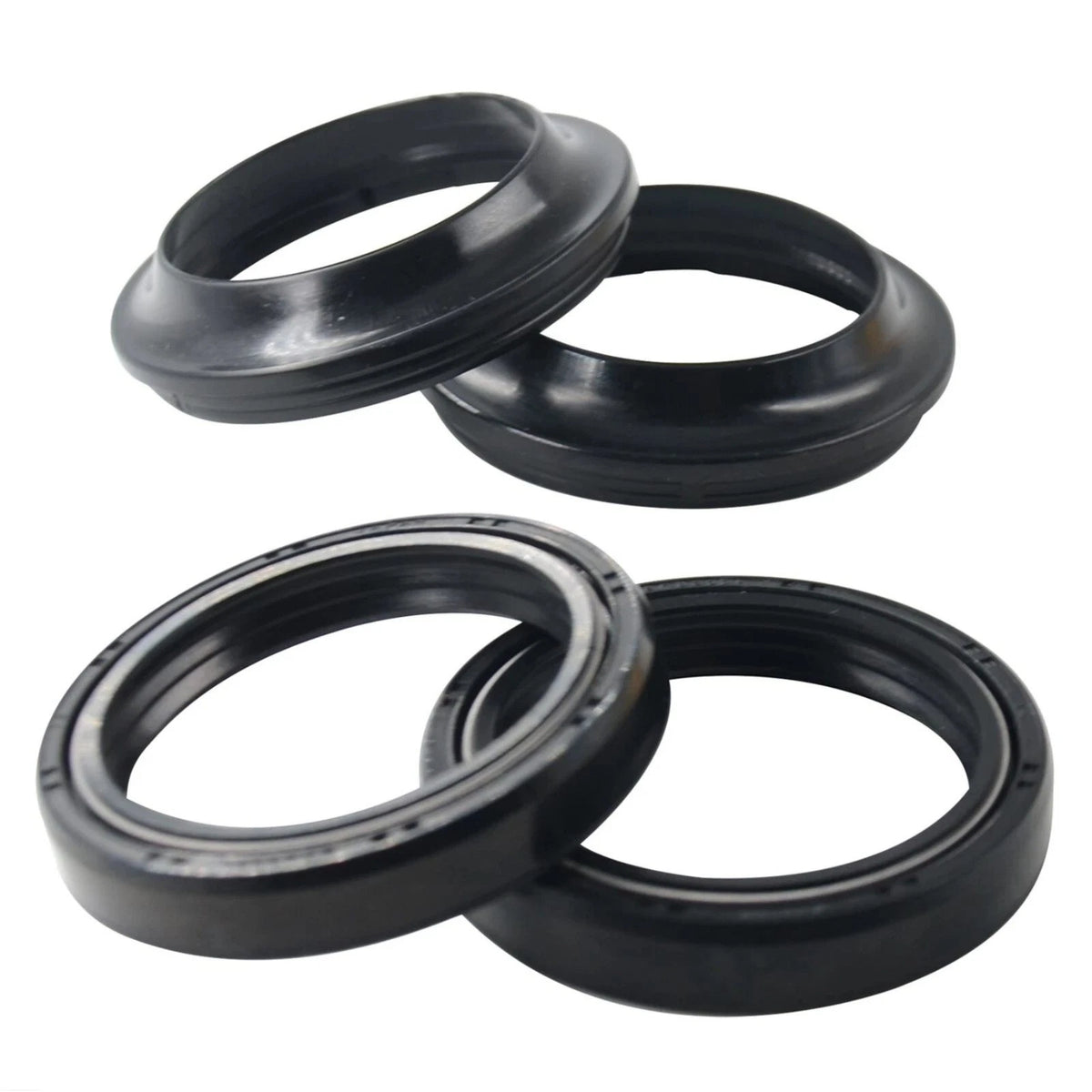 2PCS Durable Fork Dust Seal Kit Replacement for Buell Lightning XB9S Firebolt