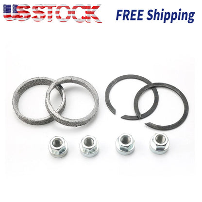 EXHAUST MOUNTING GASKET KIT WITH FLANGE NUTS 65324-83 FOR HARLEY DAVIDSON