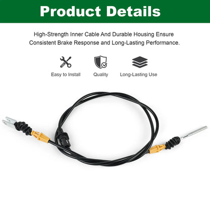 Left Hand Brake Cable 115-3585 for Lazer Z E-Series, Lazer Z, Lazer Z AS