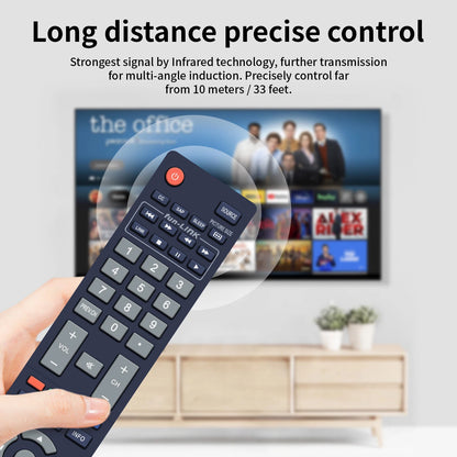 NH418UP For Magnavox TV Remote Control 43ME345V/F7B 50ME336V/F7 55ME345V/F7A