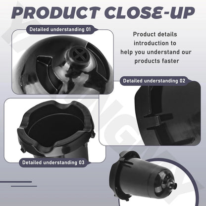 YAQINGMY SS-15P1 Single-Serve Brewer Replacement Parts Compatible NO, Black