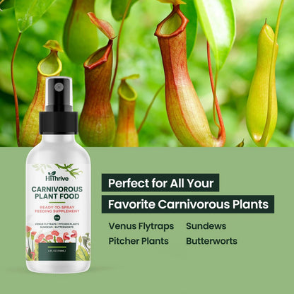 4oz Carnivorous Plant Food Spray & Venus Fly Trap - Up to 600 Sprays,...
