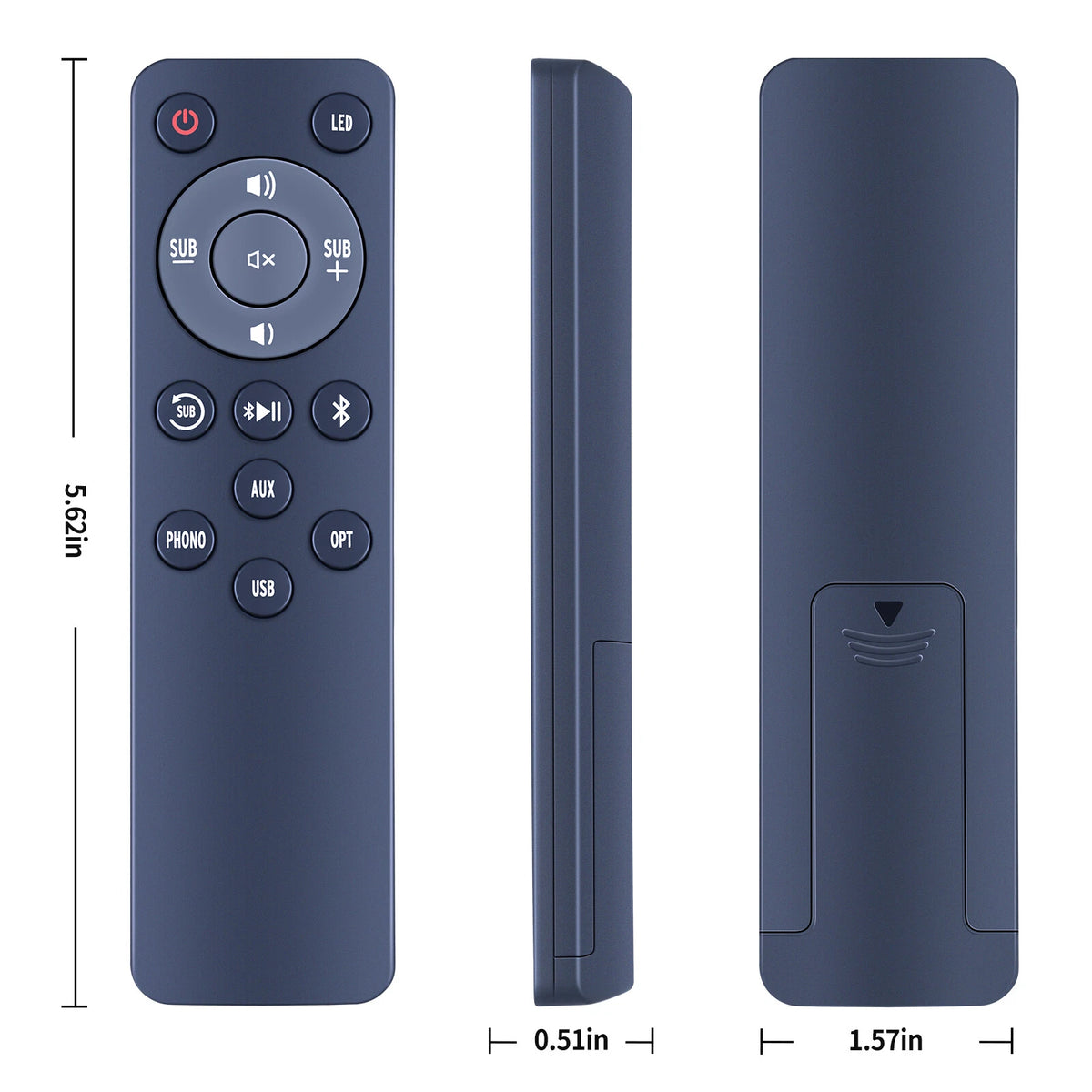 For Klipsch The Fives Powered Speaker System Remote Control-