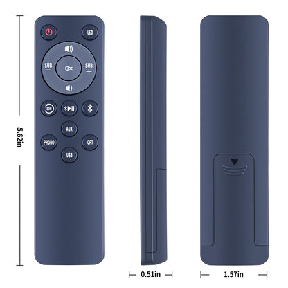 For Klipsch The Fives Powered Speaker System Remote Control-