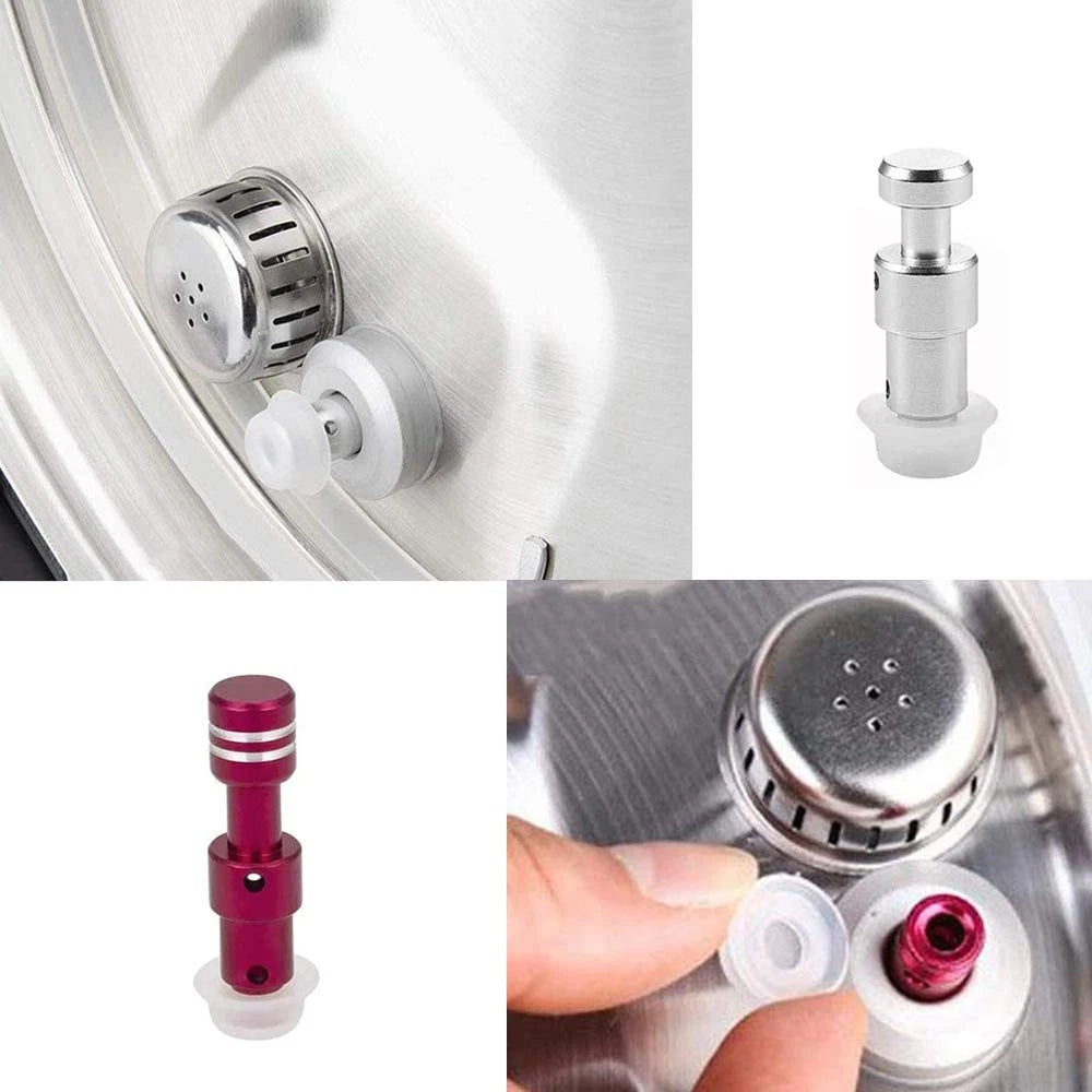 Steam Release Handle,Float Valve Replacement Parts with Anti-Block Shield DUO