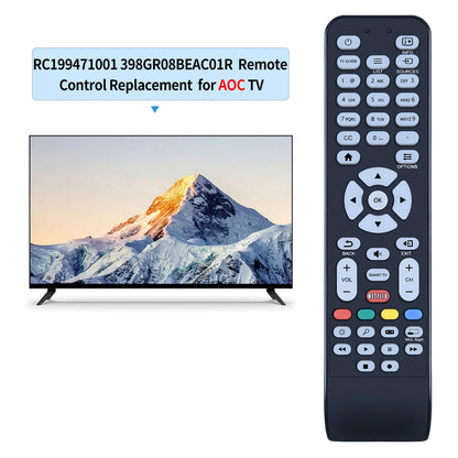 RC1994710/01 Remote Control For AOC Smart TV 398GR08BEAC01R LE32D5542 LE43D5542