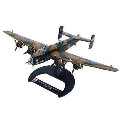 16cm 1/144 WWII For Handley Page Halifax B.Mk III Bomber Model Static Display