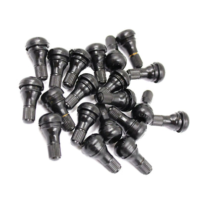 25Pcs Universal TR412 35mm Long 19mm Tyre Valve Stems For Auto Motorcycle F