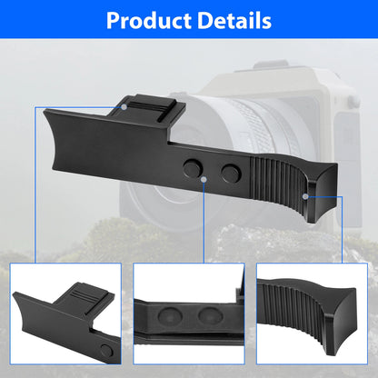 For Leica Q3 ,Q3 43 Thumb Grip Camera Thumb Support Grip Aluminum Handgrip Black