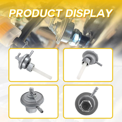 HIAORS Gas Fuel Switch Pump Valve Petcock for GY6 50cc 139QMB Twister 150cc...