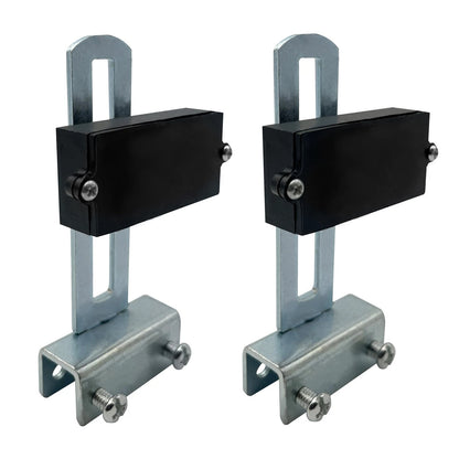 2 Pack Limit Switch Magnet for Automatic Sliding Gate Opener black and silver