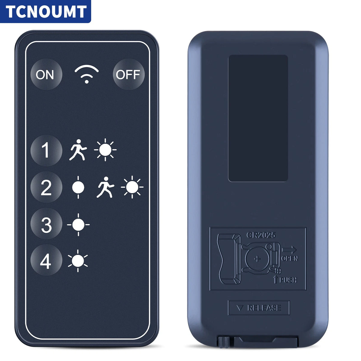 Remote Control For VENSSTNOR Solar Motion Sensor Flood Lights Outdoor