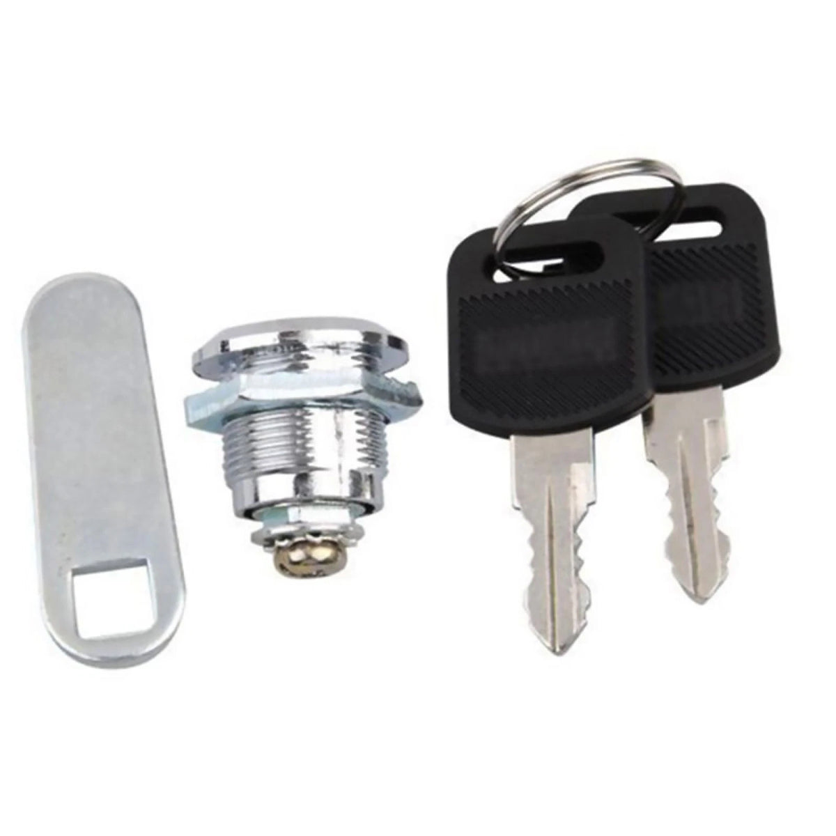 Stainless Steel Mail Box 16mm Lock with 2 Keys Mailbox Mail Letter Box Safety