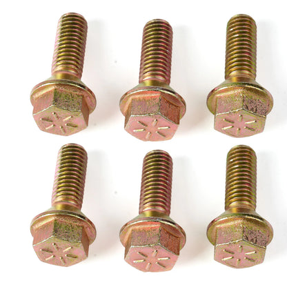 Crossmember Skid Plate Bolts Grade 8 Yellow Zinc 6035836 For Jeep Wrangler YJ TJ