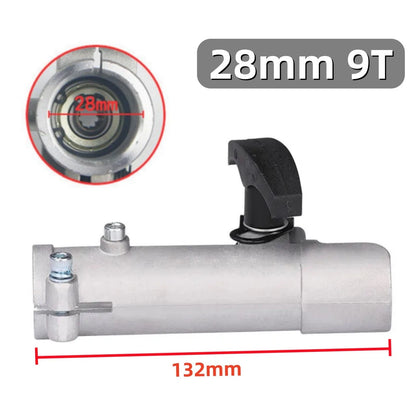 9 Teeth Shaft Connector Joining Clamp For Strimmer Garden Lawn Accessories