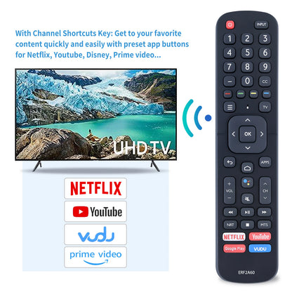 ERF2A60 For Hisense TV Voice Remote Control 43H6570F 50H6570F 55H6570F
