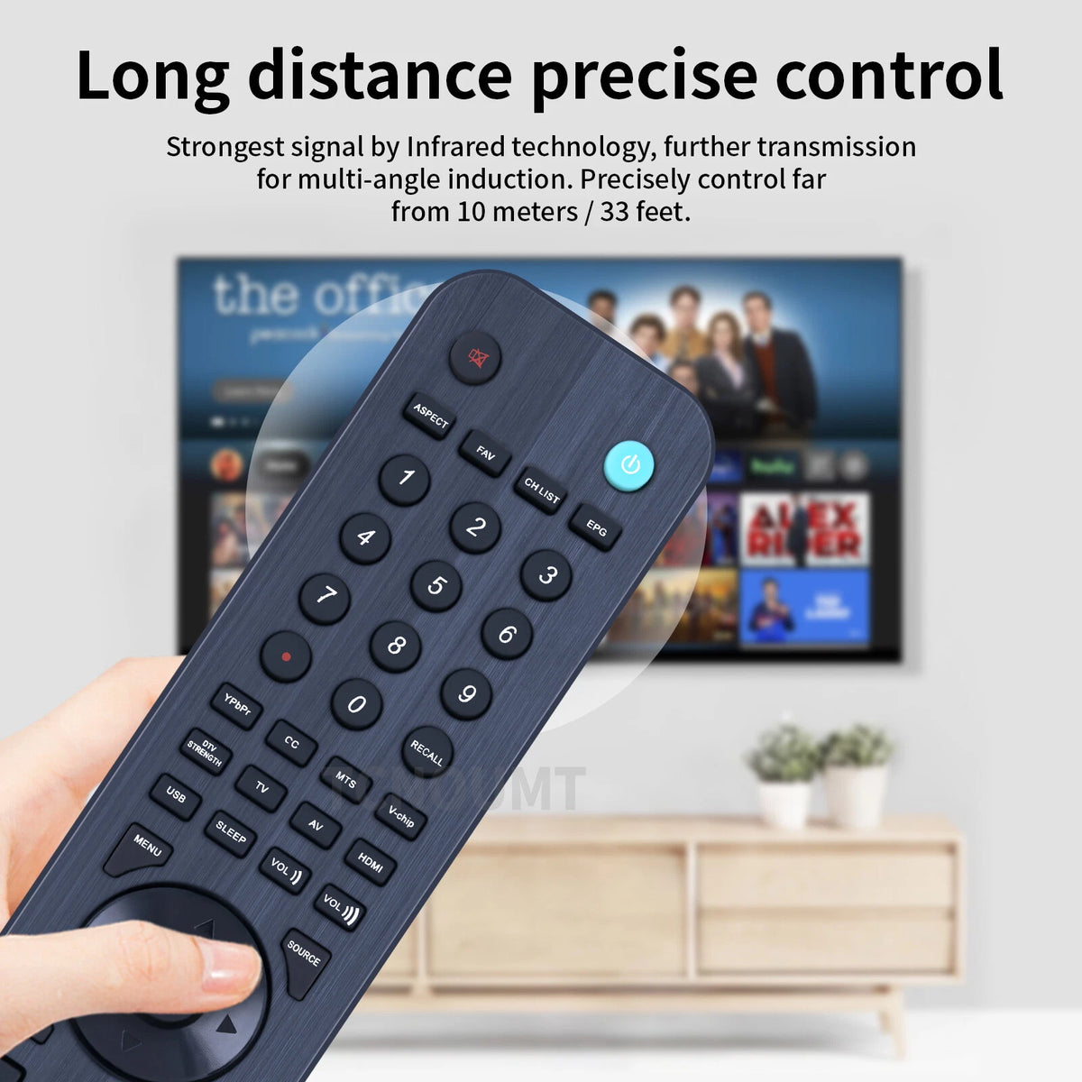 RM-C3017 Remote Control For JVC 4K Ultra HD LED LCD TV LT-55UE76 LT55UE76