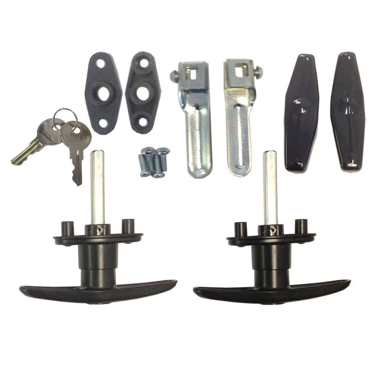 Bauer Matching Set T-Handles Lock Black