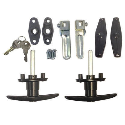 Bauer Matching Set T-Handles Lock Black