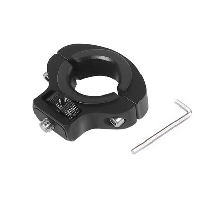 Black 1/4 Screw Bike Clip For Action Camera Mobile Phone Motorcycle Holder