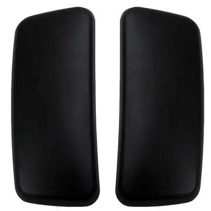 HYEJDRV Chair Armrest Replacement, Arm Pad Caps Replacement for Haworth Black