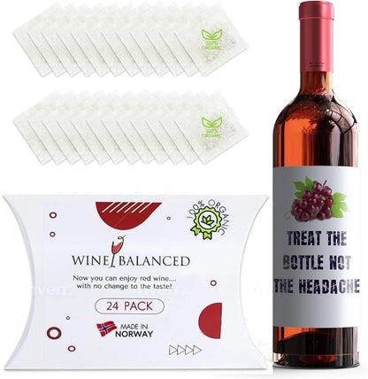 Wine Balanced Norway's Secret Filter | Triple Award-Winner | No 24 Pack